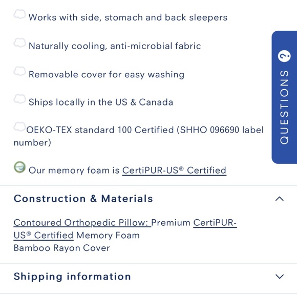 COPY - Dosaze contour pillow - Picture 7 of 8